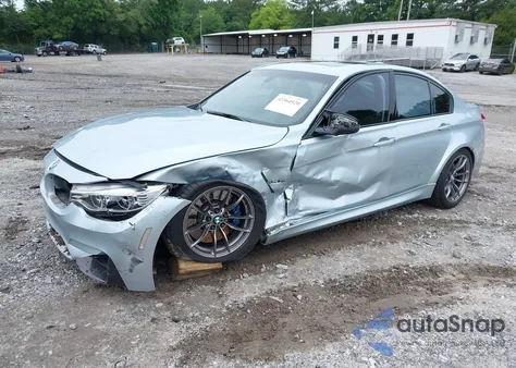 2017 BMW M3 from USA, damaged, VIN WBS8M9C31H5G85413